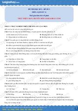 Đề thi học kì 2 Lịch sử 11 - Đề số 3